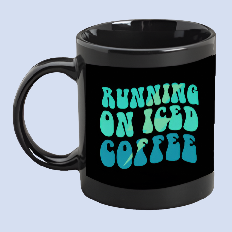 Black Coffee Mug