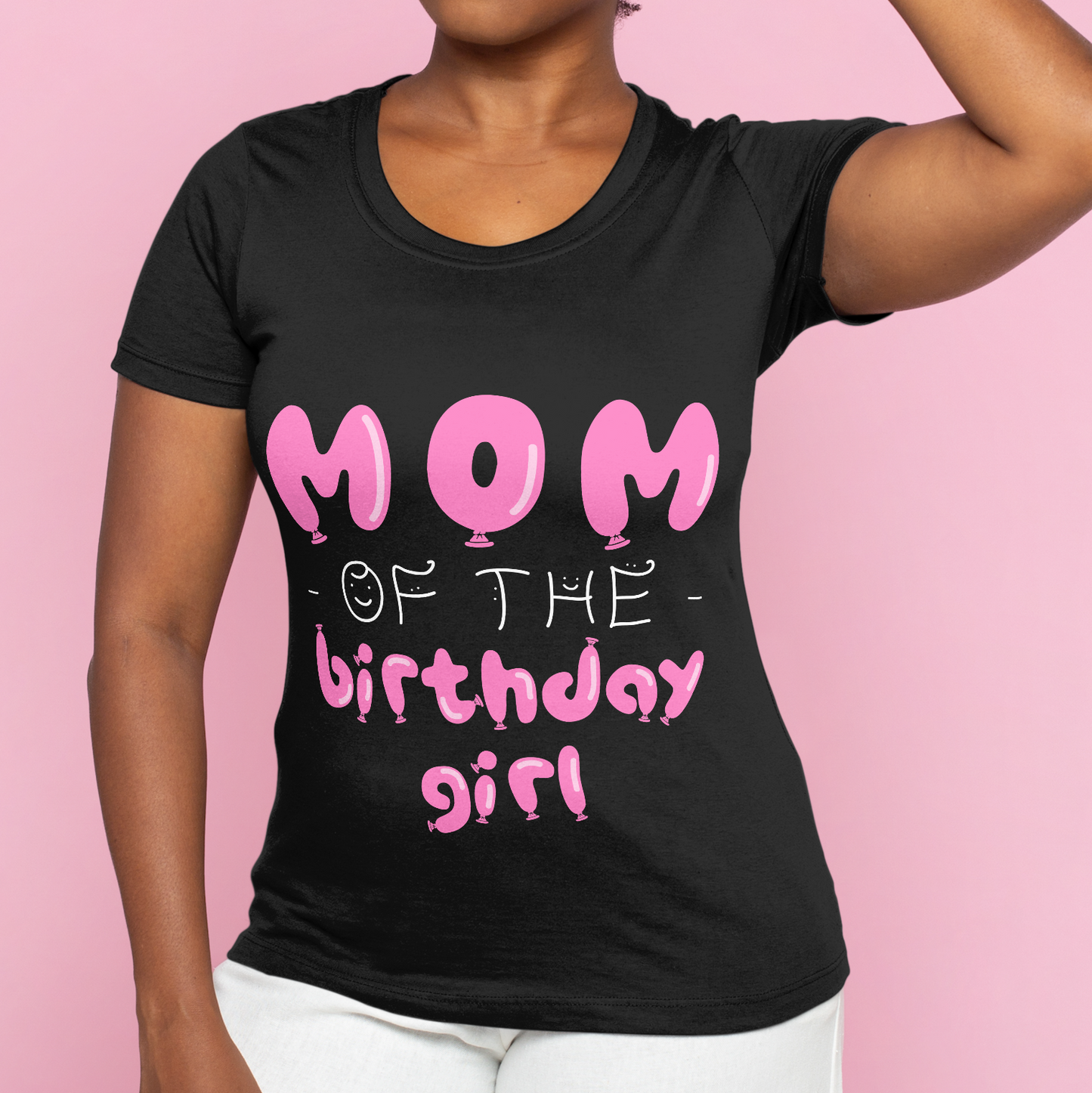 Mom of the B’day Girl tshirt