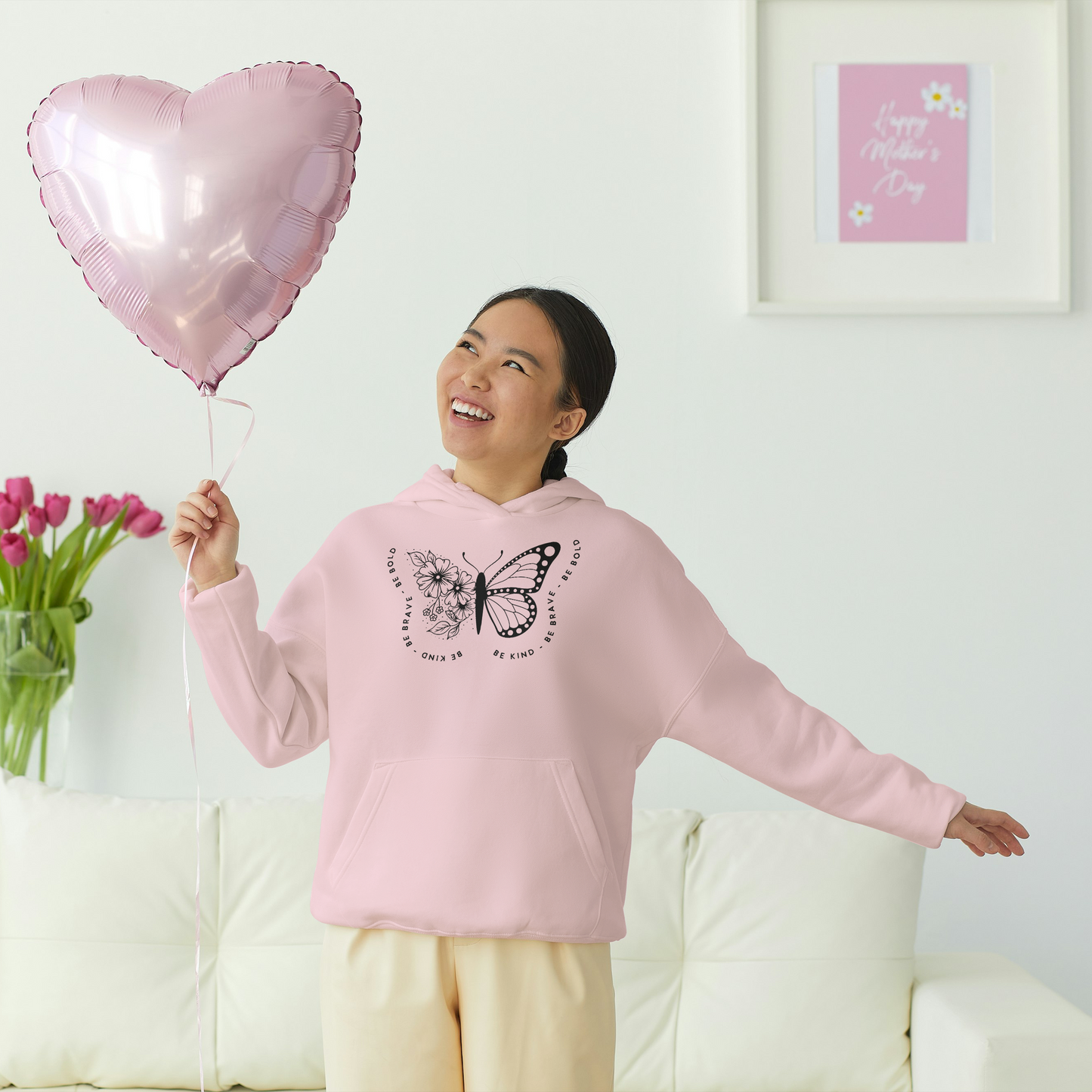 Light baby pink