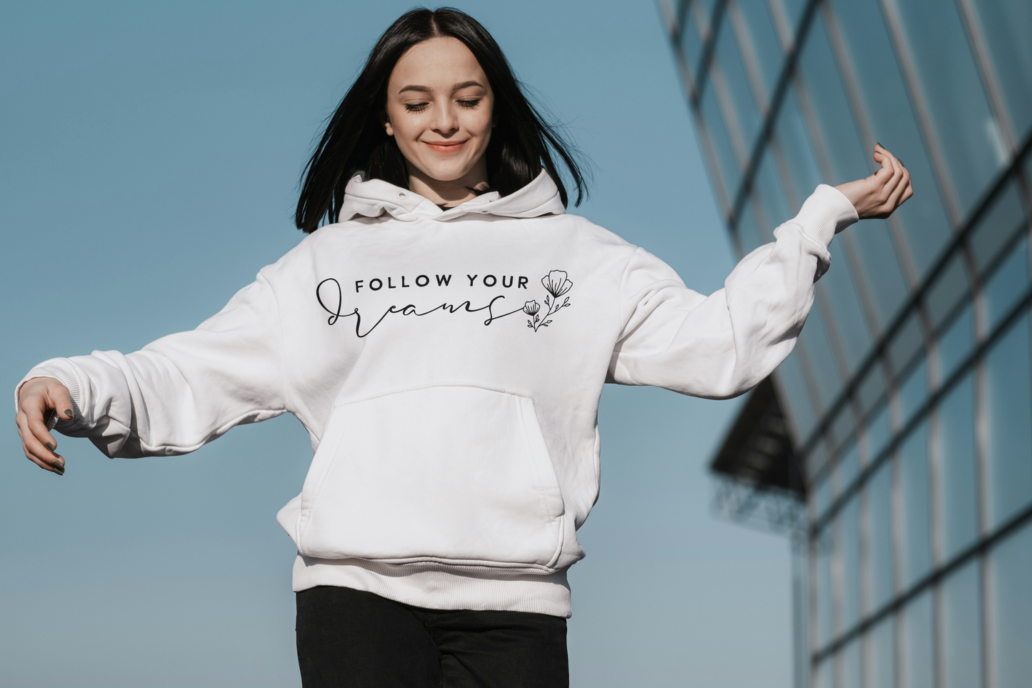 Unisex hooded sweatshirt