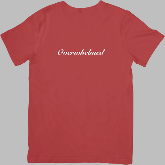 Overwhelmed oversized Tee