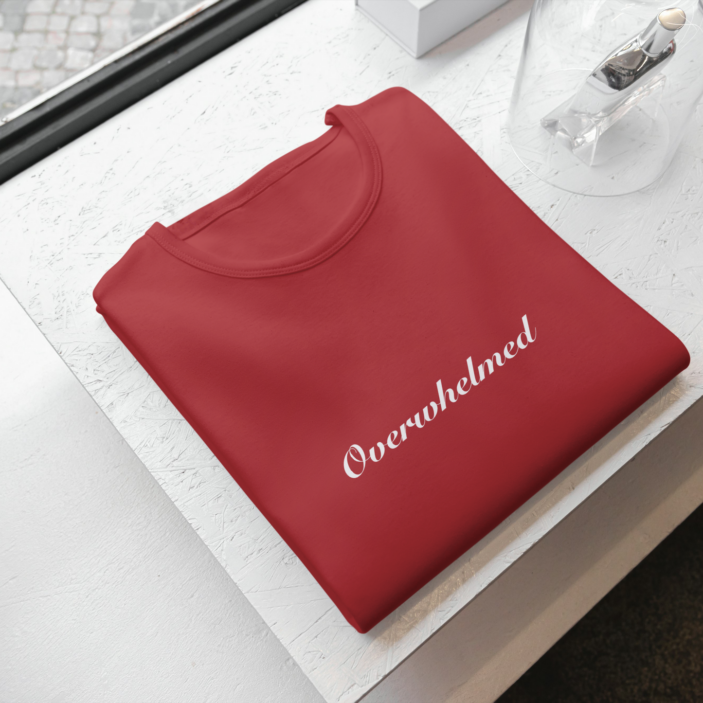 Overwhelmed oversized Tee