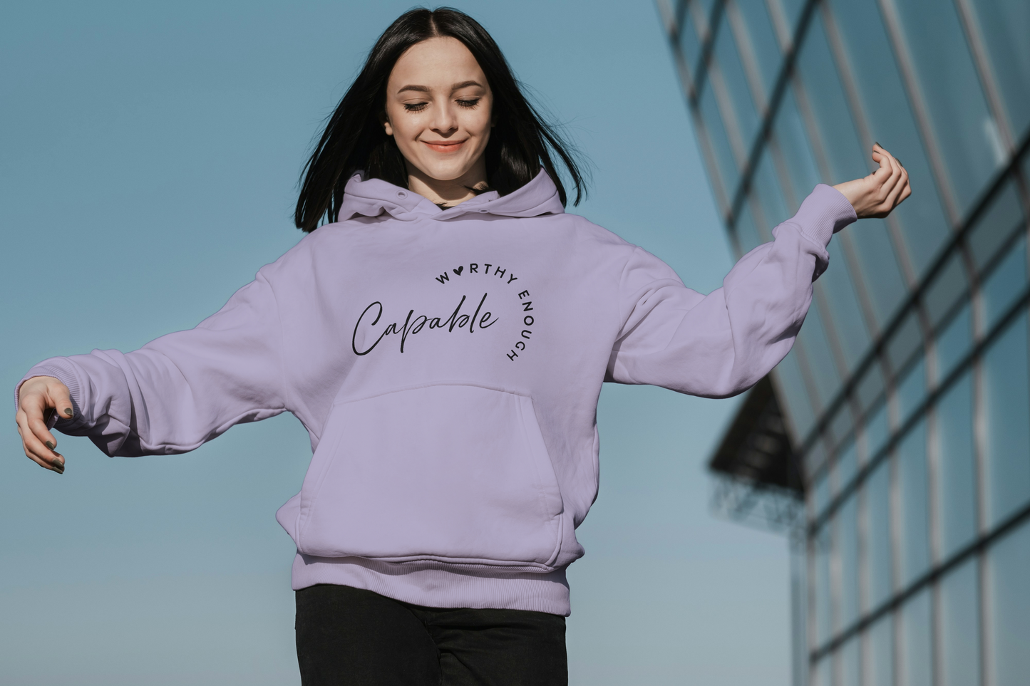 Unisex  hooded sweatshirt