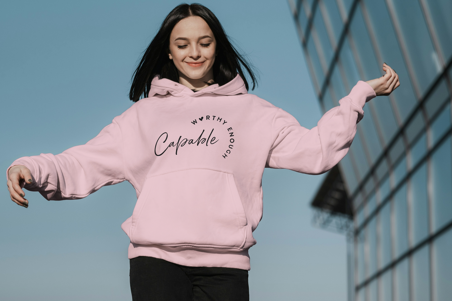 Unisex  hooded sweatshirt