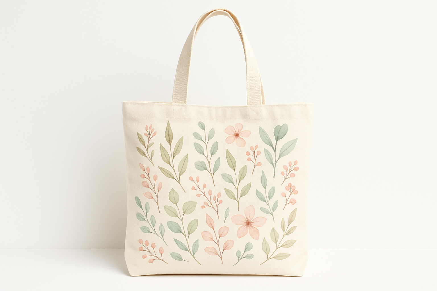 tote bag with some print